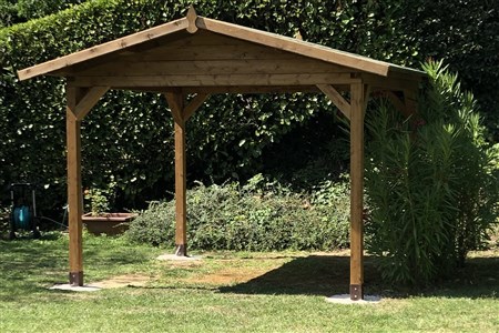 CASETTA IN LEGNO.IT GAZEBO IN LEGNO E GUAINA CATRAMATA